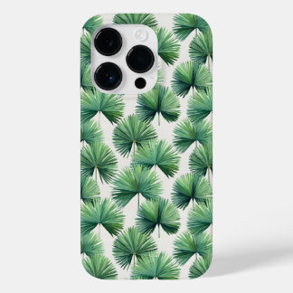Palmetto Fan Palm Tree bladeren Botanisch Tropisch Case-Mate iPhone 14 Pro Hoesje