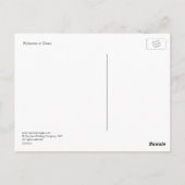 Palmetto in Dawn Briefkaart (Achterkant)