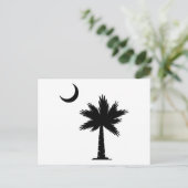 Palmetto Moon Briefkaart (Staand voorkant)
