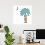 Palmetto Moon Poster (Thuiskantoor)