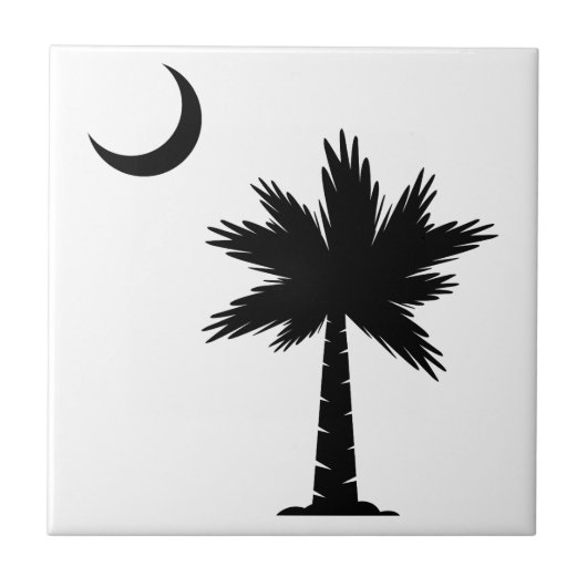 Palmetto Moon Tegeltje (Voorkant)