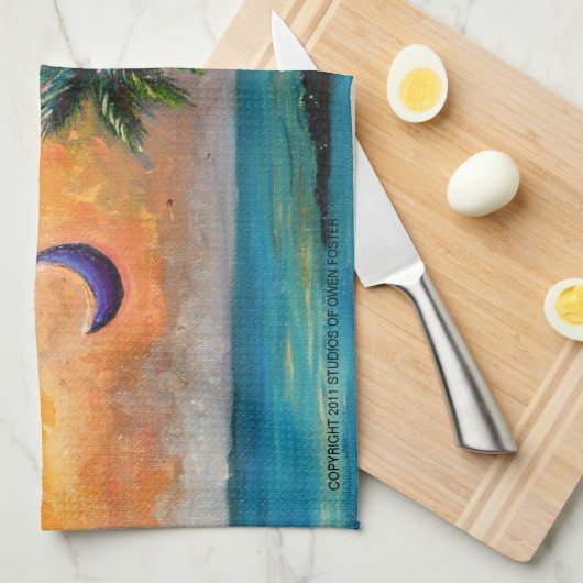 PALMETTO, MOON THEEDOEK (Quarter Fold)