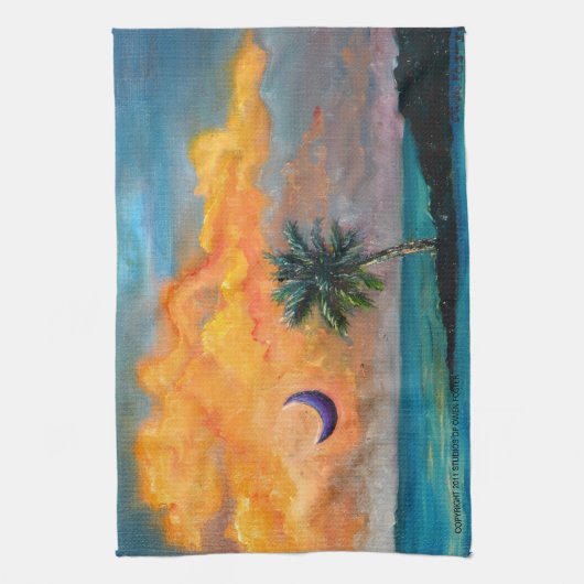 PALMETTO, MOON THEEDOEK (Verticaal)