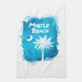 Palmetto Paint Splatter Theedoek (Verticaal)