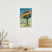 Palmetto Palm uit South Carolina 16x24 print (Keuken)