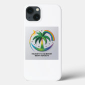 Palmetto Rainbow Deaf Society telefoonhoesje Case-Mate iPhone Case (Achterkant)