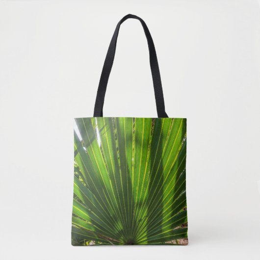 Palmetto Shadows op Palmetto-Tas Tote Bag (Voorkant)