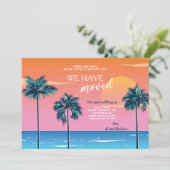 Palmetto Shores Moving Announement Kaart (Staand voorkant)