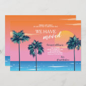 Palmetto Shores Moving Announement Kaart (Voorkant / Achterkant)