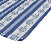 Palmetto Stripe-blokdruk Snijplank (Hoek)