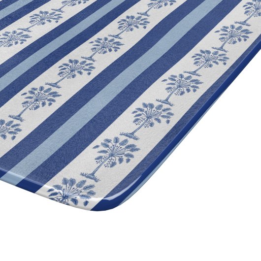 Palmetto Stripe-blokdruk Snijplank (Hoek)