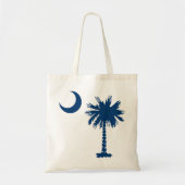 Palmetto-structuur Tote Bag (Voorkant)