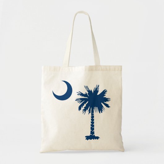 Palmetto-structuur Tote Bag (Voorkant)