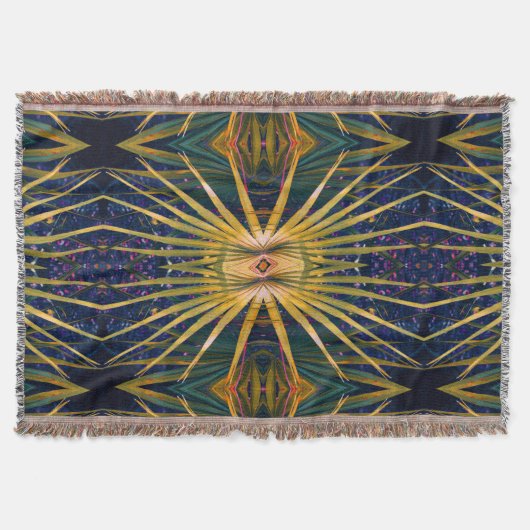 Palmetto Sunburst Deken (Voorkant)