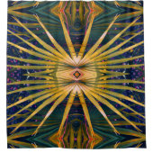 Palmetto Sunburst Douchegordijn (Voorkant)