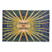 Palmetto Sunburst Kussensloop (Achterkant-Links)