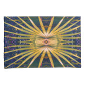 Palmetto Sunburst Kussensloop (Voorkant-Rechts)