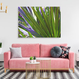 Palmetto Tropicale Canvas Afdruk
