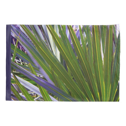 Palmetto Tropicale Kussensloop (Achterkant-Links)
