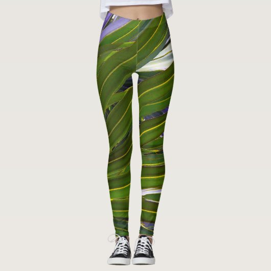 Palmetto Tropicale Leggings (Voorkant)