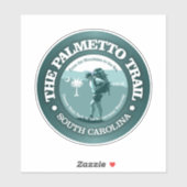 Palmettospoor (T) Sticker (Vel)
