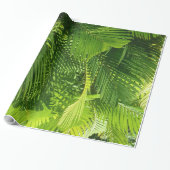 Palmfronten Cadeaupapier (Uitgerold)