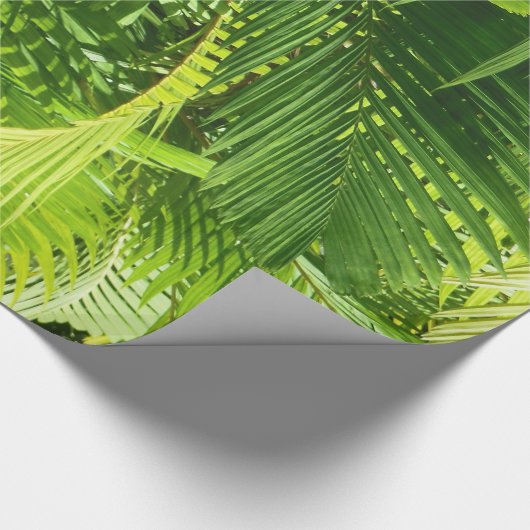 Palmfronten Cadeaupapier (Hoek)