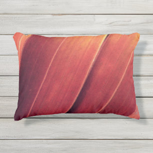 Palmfronten in Rust en Gold Buitenkussen