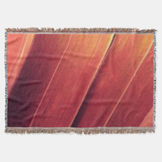 Palmfronten in Rust en Gold Deken