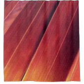 Palmfronten in Rust en Gold Douchegordijn (Voorkant)