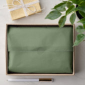 Palmgroene effen kleur tissuepapier (Geschenk)