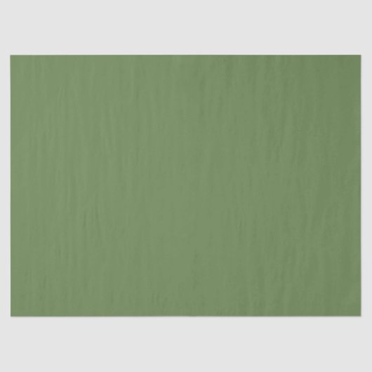 Palmgroene effen kleur tissuepapier (Voorkant)