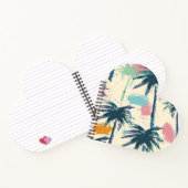 Palmhartvormig kussen notitieboek (Binnen)