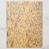 Palmhoutextuur Flyer (Voorkant)