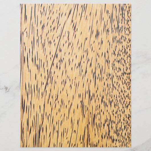 Palmhoutextuur Flyer (Voorkant)