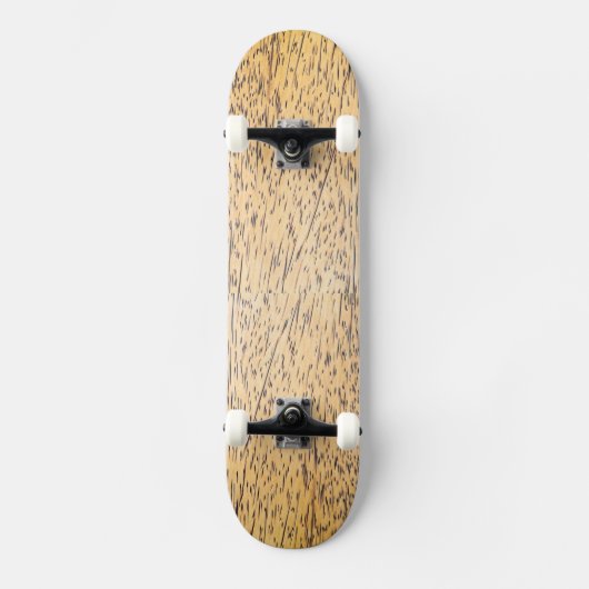 Palmhoutextuur Persoonlijk Skateboard (Voorkant)