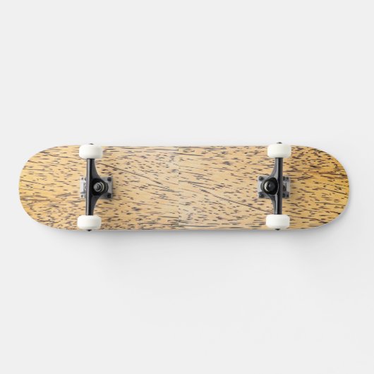 Palmhoutextuur Persoonlijk Skateboard (Horizontaal)
