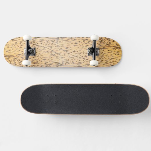 Palmhoutextuur Persoonlijk Skateboard (Horizontaal)