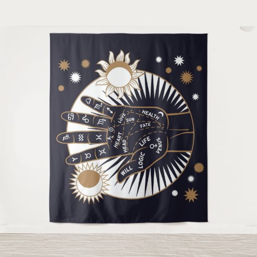 Palmie Wandkleed (Voorkant)