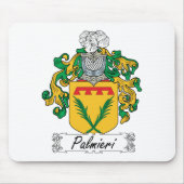 Palmieri Family Crest Muismat (Voorkant)
