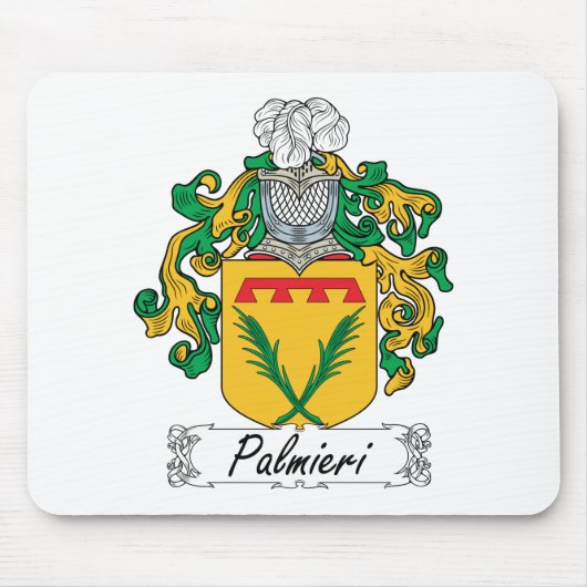 Palmieri Family Crest Muismat (Voorkant)