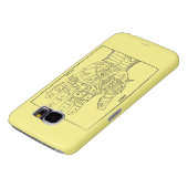 Palmistry 1671 Case-Mate samsung galaxy hoesje (Onderkant)