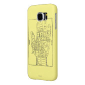 Palmistry 1671 Case-Mate samsung galaxy hoesje (Achterkant Links)