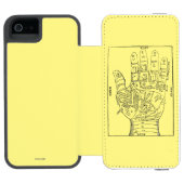 Palmistry 1671 incipio iPhone portemonnee hoesje (Agenda Open)