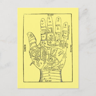 Palmistry Briefkaart