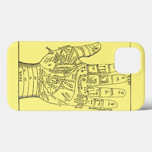 Palmistry Case-Mate iPhone Case (Achterkant (horizontaal))