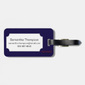 Palmistry Chart, 1885 Bagagelabel (Achterkant horizontaal)