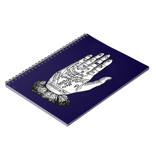 Palmistry Chart, 1885 Notitieboek (Linkerzijde)