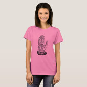 Palmistry Chart, 1885 T-shirt (Voorkant volledig)