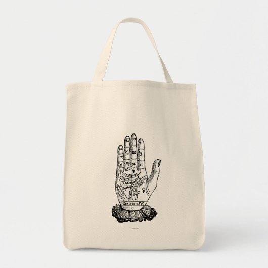 Palmistry Chart, 1885 Tote Bag (Voorkant)